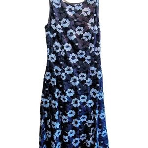Adrianna Pepell  Middi Floral Sleeveless Dress